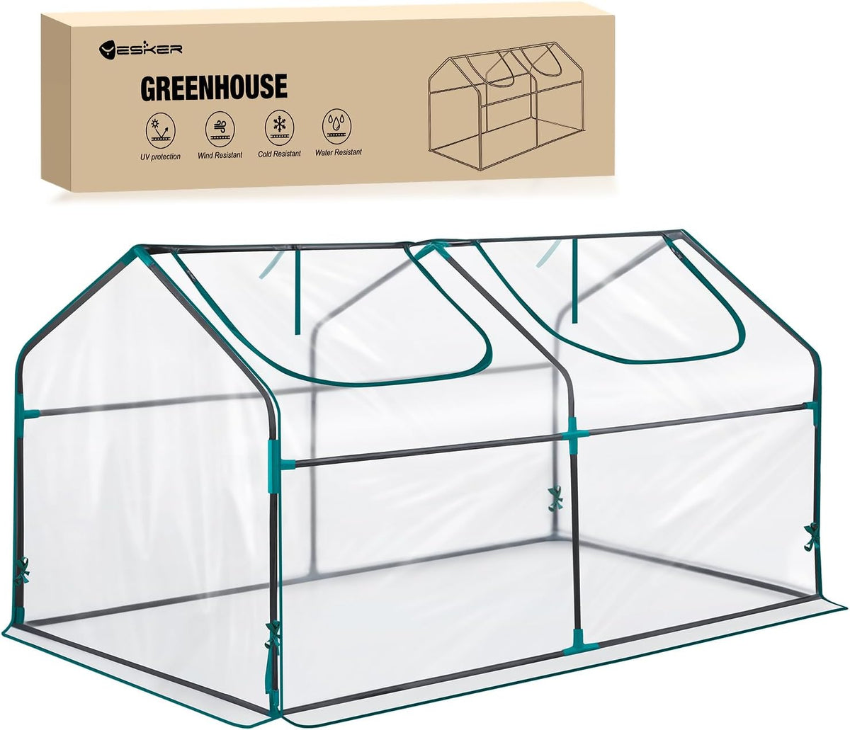 yesker mini greenhouse 71"x36"x36" portable small green house, main product view