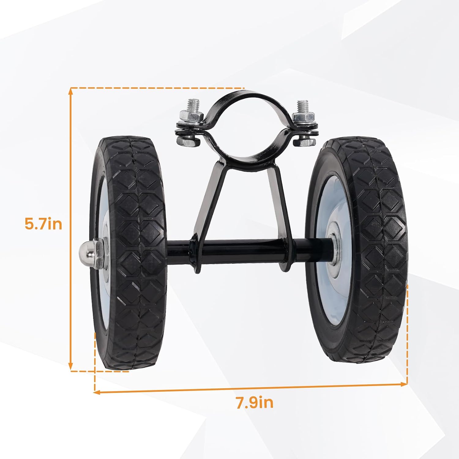 Lazy Daze Hammocks Wheel Kit for Hammock Stands, Black Weather Resistant | Universal Hammock Stand Wheel for Easy Outdoor Mobility