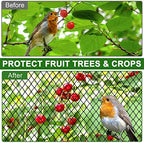 dqs bird netting 100’ x 100’with 1" mesh on a desk or shelf