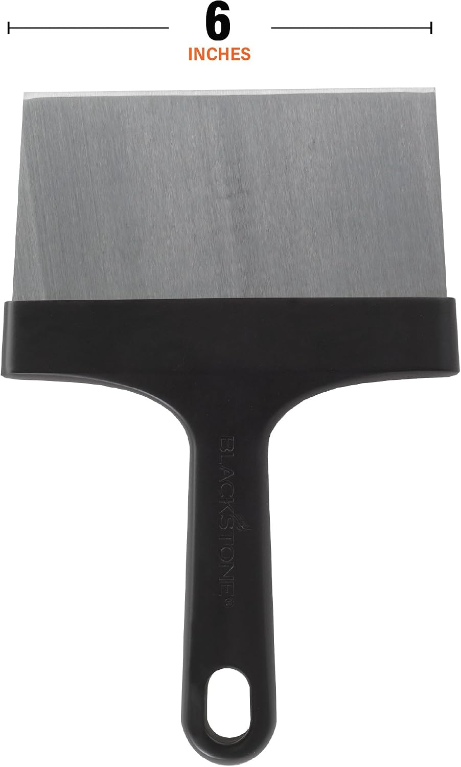 Blackstone Griddle Scraper – Heavy Duty Flat Top BBQ Grill Scraper for Cleaning – Stainless Steel Metal Construction with Long Handle – Multipurpose Kitchen Food Scraper & Chopper Accessories - 5061