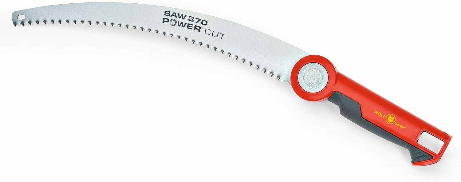Wolf-Garten PC370MS Multi-Change Power Cut Pruning Saw Tree Care Tool Head, Red, 67x3.2x3 cm