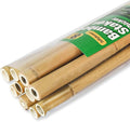 10pcs 1" D Thicker Heavy Duty Bamboo Stakes, 8FT Plant Stakes, Natural Garden Stakes for Tomato, Bean, Flowers,Trees Potted and Climbing Plant Support