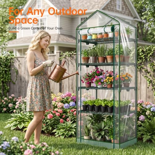 bstrip greenhouses for outdoors with base mat, pvc, close-up detail