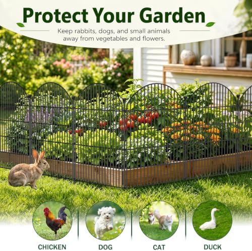 no dig garden fence panels, dog fence outdoor shown in use