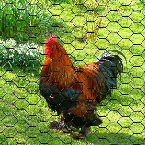 pvc hexagonal poultry netting chicken wire 12" x150', package contents