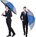 G4Free 47/54/62/68/72 Inch Automatic Open Golf Umbrella Oversize Extra Large Double Canopy Vented Windproof Waterproof Stick Umbrellas