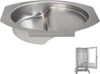 Small Water Bowl for Masterbuilt 30" Electric Smoker, Replace 9007170040 | for 30-inch Digital Electric Vertical Smoker, 14.5"x9.75" Water Bowl Parts, Regulates Temp & Retains Moisture