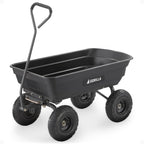 gorilla carts poly dump cart, 600 lb. capacity, main product view