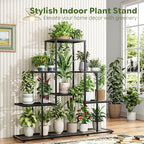 ekisemio 5 tier metal plant stand - heavy, package contents