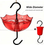 Ant Moat for Hummingbird and Oriole Feeder, (5 OZ, 4 Pack) | Large Capacity Umbrella Hummngbird Feeder Parts Hanging Ant Guard( 3.94 inch / 100 mm in diameter), Feeder Accessory Hooks