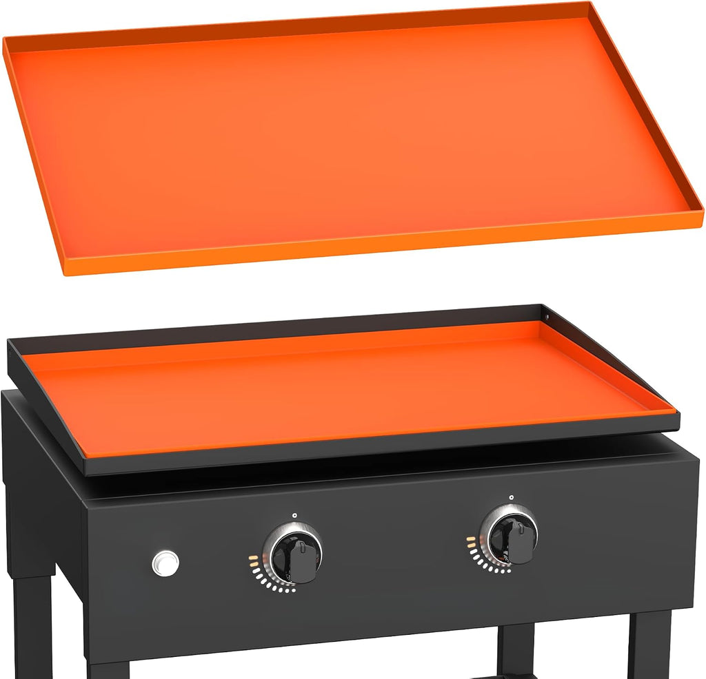28 Inch Silicone Griddle Mat for Blackstone, Heavy-Duty Cover | Food-Grade Silicone, 1-Inch Raised Edge, Waterproof, Rust & Dust-Proof, Dishwasher Safe, Outdoor BBQ Accessories