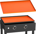 28 Inch Silicone Griddle Mat for Blackstone, Heavy-Duty Cover | Food-Grade Silicone, 1-Inch Raised Edge, Waterproof, Rust & Dust-Proof, Dishwasher Safe, Outdoor BBQ Accessories
