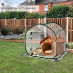 mini transparent pop up greenhouse for indoor and, package contents