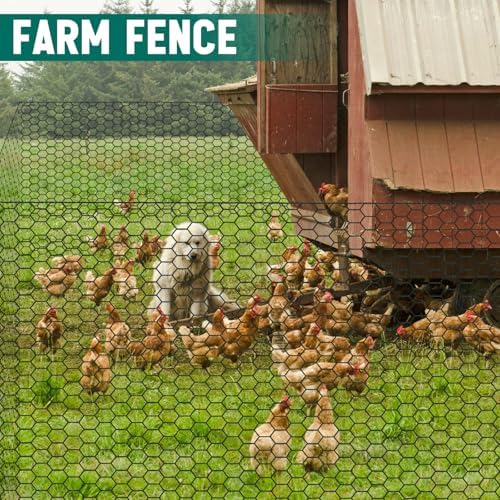 glikceil 12 in x 300 ft chicken wire, package contents