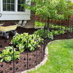 decorative garden fence panels no dig fencing, total on a desk or shelf