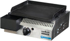Camp Chef Sidekick Grill Accessory, Flat Top Griddle included, 14" cooking system compatible, Stainless/Black