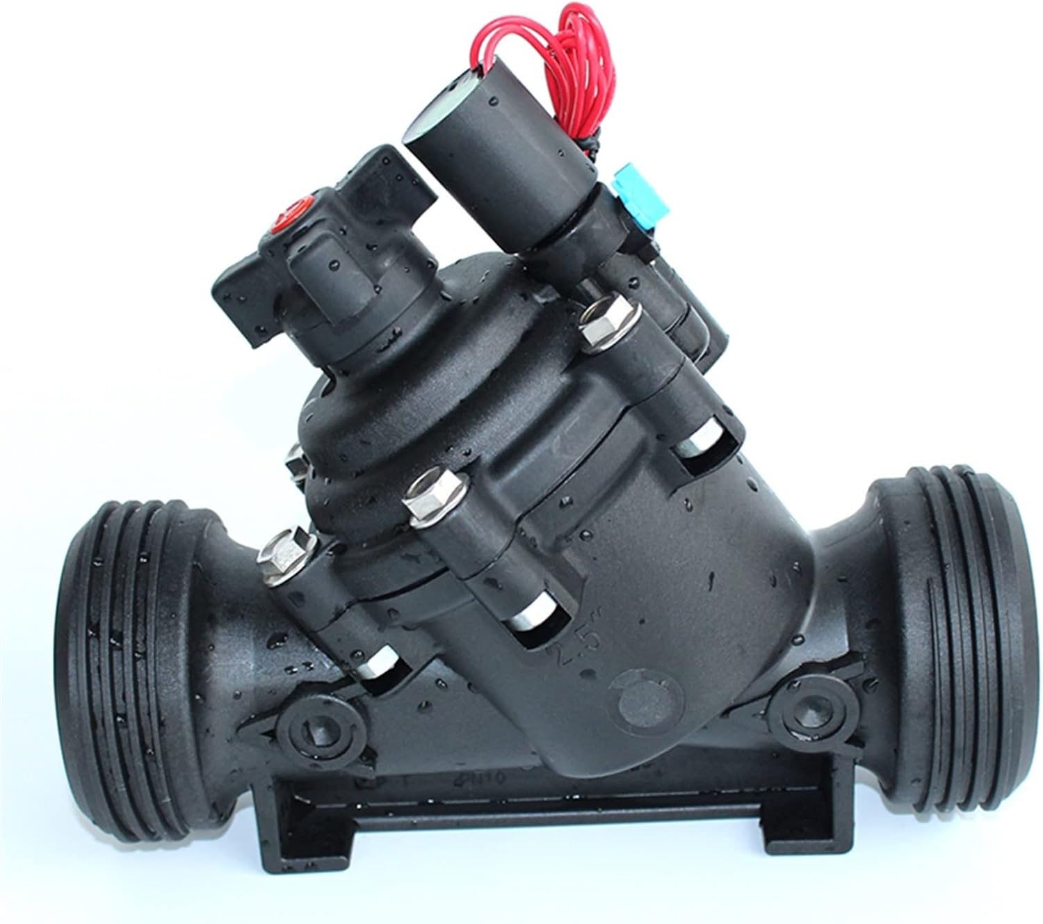 1Pcs 2.5 Inch Agricultural Irrigation System Hydraulic 220V 24V 12V Lawn Sprinkler Greenhouses Solenoid Valve (Size : 2-1/2", Color : 220VAC)