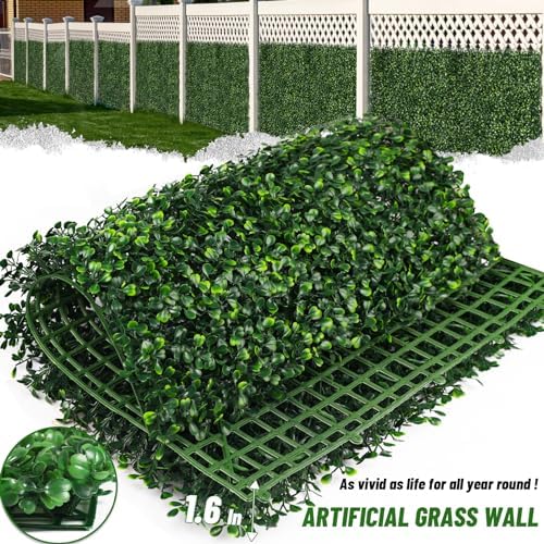 40x120in artificial ivy privacy fence screen boxwood roll, package contents