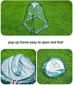 porayhut pop up greenhouse cover ,pack of 2 on a desk or shelf