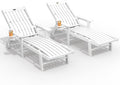 outdoor chaise lounge chair set of 2,hdpe lounge, main product view