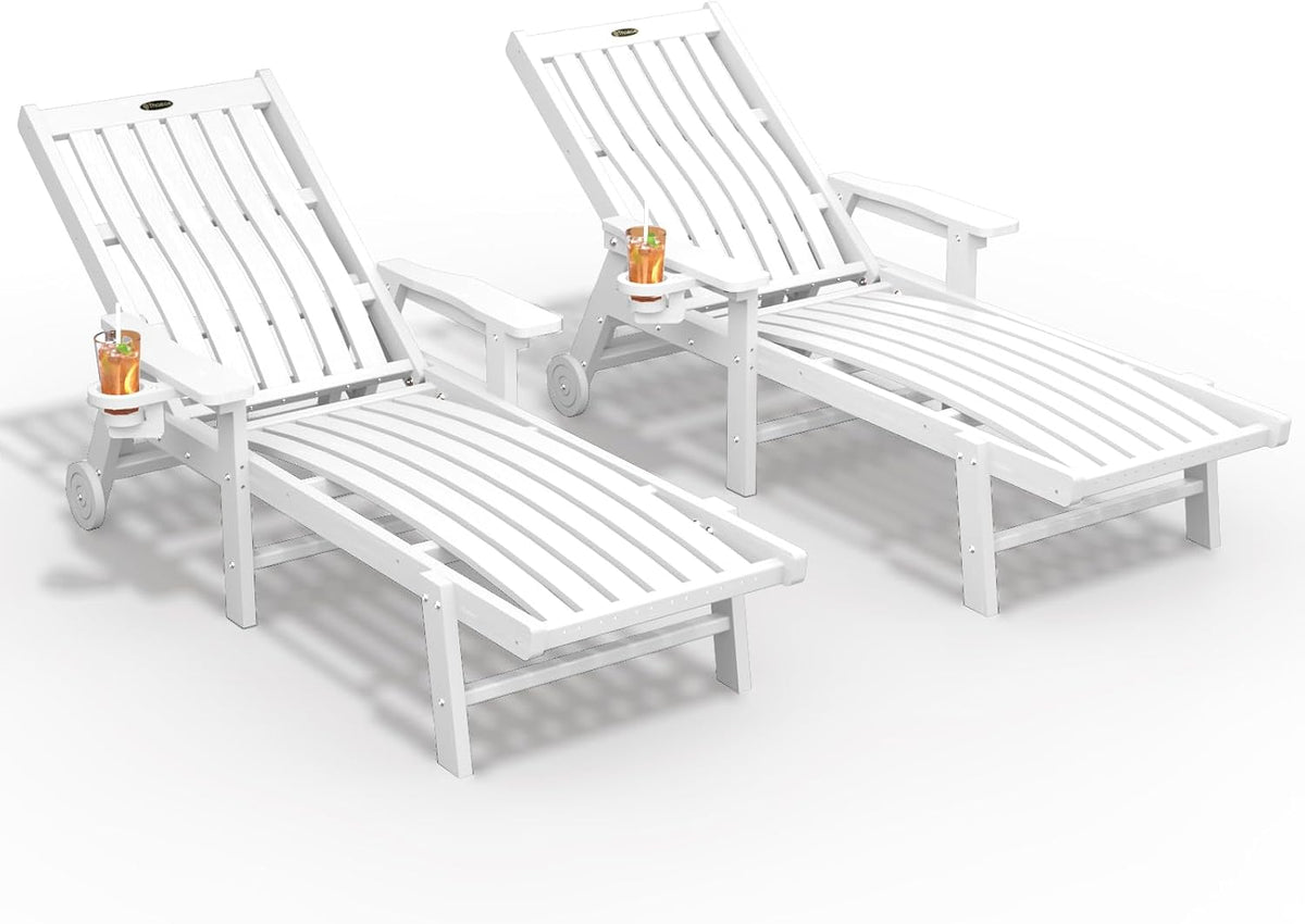 outdoor chaise lounge chair set of 2,hdpe lounge, main product view