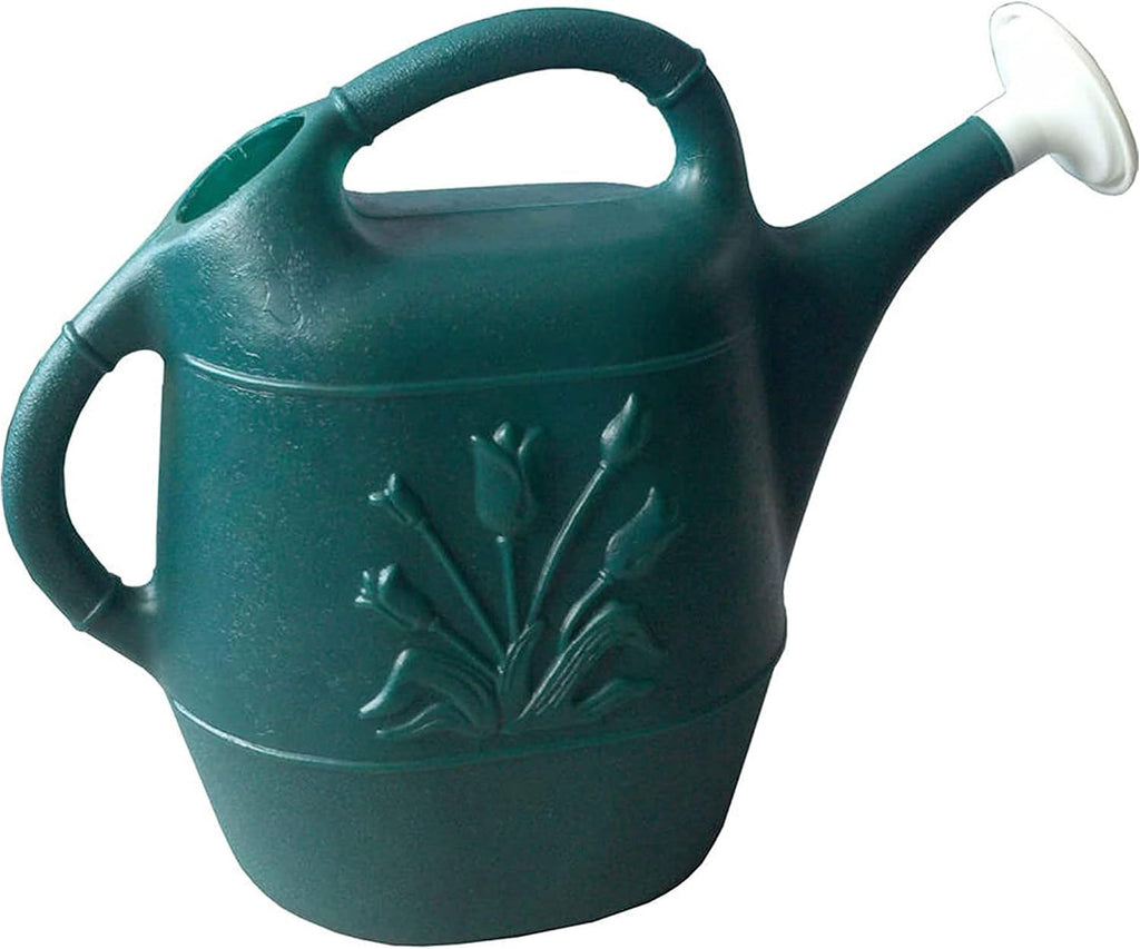 2 gallon watering can - hunter green (pkg/3 shown in use