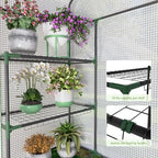 walk in greenhouses, 57 x 29 x 76, close-up detail