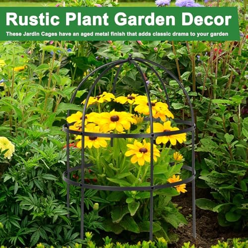 jardin bird cage plant support 24" h large, package contents