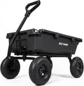 bilt hard 900 lbs poly garden dump cart, main product view