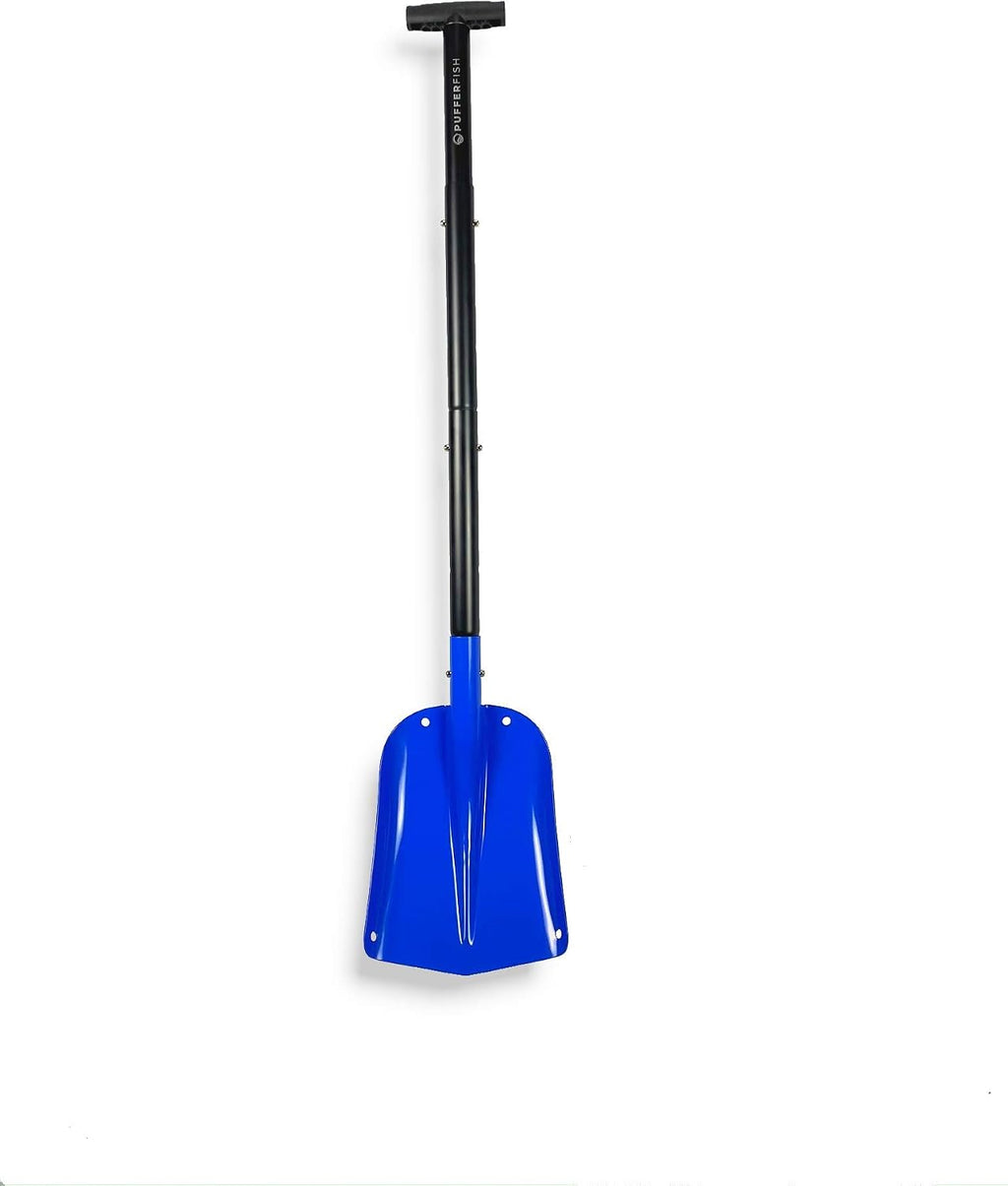 pufferfish really big sand shovel - lightweight collapsible, package contents