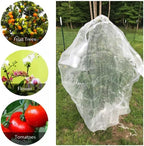 agfabric bird netting 96" hx84 w garden netting on a desk or shelf