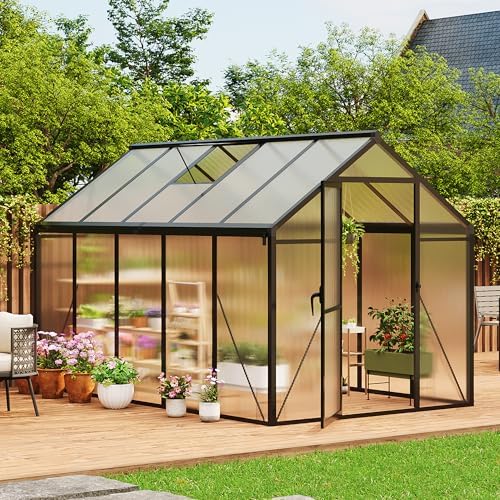 garvee 6 x 10 ft greenhouse, greenhouses for, view 9