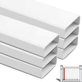 yaocom 6 pieces 7/8" x 3" pvc picket, main product view