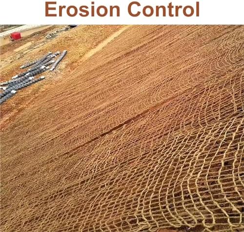 agfabric natural jute erosion control netting 4x60ft, 11.8oz, package contents