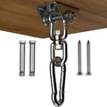 Hammock Hanging Kit, 1000 lb Capacity Heavy Duty 360° Rotate Swing Ultra Durable Hooks for Swing, Chair, Multiple Indoor Outdoor Gym