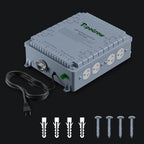 8-Lighting Relay Controller with Trigger Cord 8-Outlet Relay Controller Maximum 8000W for Hydroponics Indoor Double Ended HID Grow Light and Hydroponics System