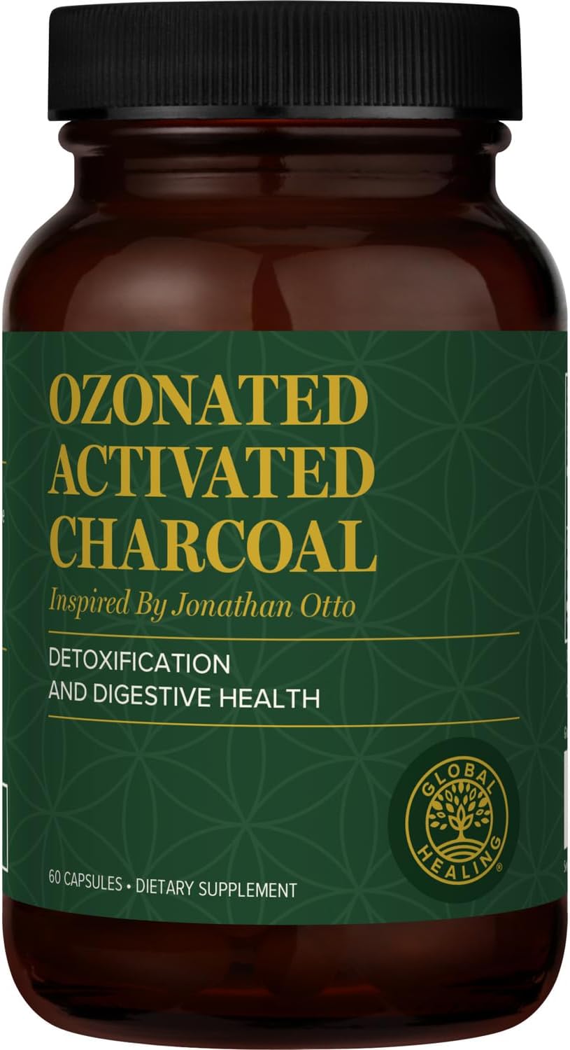 global healing center - ozonated activated charcoal powder, main product view
