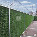 privacy fence screen 4'x10' hedge slats for chain on a desk or shelf
