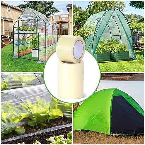ohuhu greenhouse for outdoors with screen windows+greenhouse repair, view 9