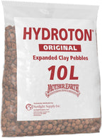 Hydroton Original Clay Pebbles - 10 Liter | Lightweight Expanded Clay Aggregate Made in Germany