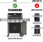 Weber® Grill Rotisserie Kit for Genesis II 200/300 Series | Great for Slow Roasting Chicken, Ribs, or Turkey on your Weber® Grill; Includes Spit, Forks, and Motor - Grill Accessories
