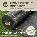 dewitt pro-5 weed barrier fabric 5 oz, 6, close-up detail
