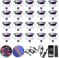 sumaote led deck lights kit, 20 pack 1.22", main product view