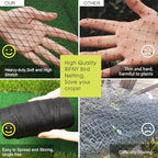rifny bird netting for garden protection, 7.5 x on a desk or shelf