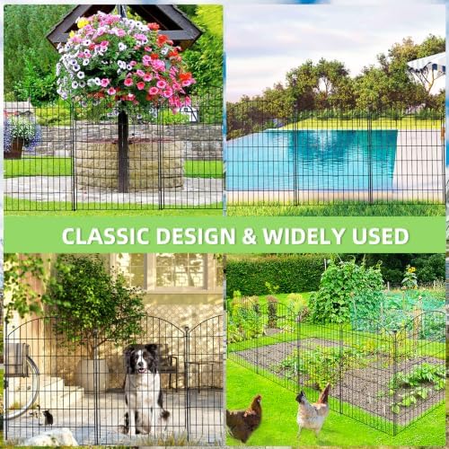 decorative garden fence, 40in (h) x 24ft(l) no, package contents