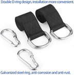 Tree Swing Hanging Kit, Tree Swing Straps, DIORES Hammock Straps With Loops Set Of 2 Holds 2100 Lbs With 2 Safe Lock Snap Hooks , Perfect For Tree Swing & Hammocks,Easy & Fast To Installation, 5 FT | Set Of 2 Holds 2100 Lbs With 2 Safe Lock Snap Hooks