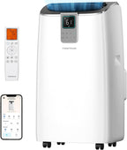 14,000 btu portable air conditioner, 4-in-1 smart ac, main product view