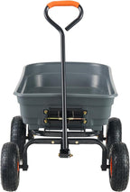 vevor poly garden dump cart 4 cu.ft. 600, view 10