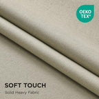 joydeco blackout curtains 84 inches long - 100%, side view