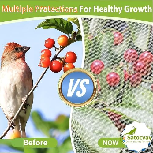 15×15ftextra large fruit tree netting with drawstring &, package contents
